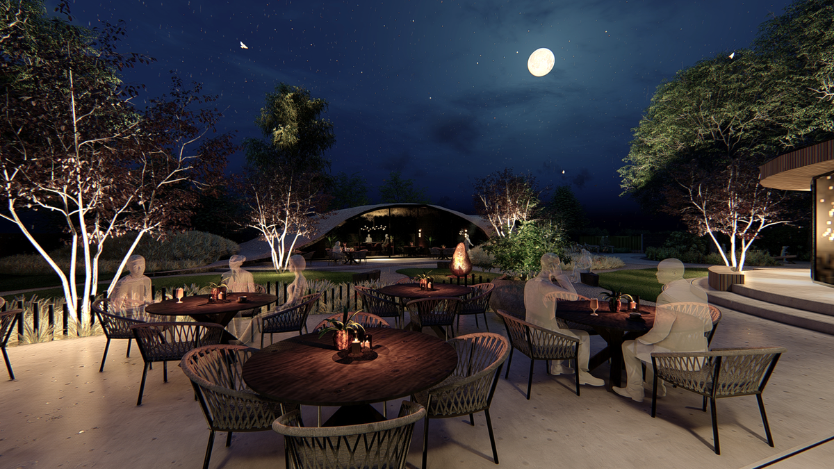 High-end Hoteltuin