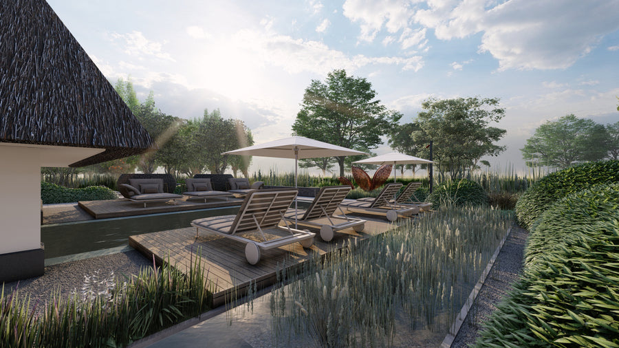 Modern Bali Garden