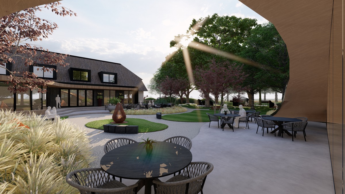 High-end Hoteltuin
