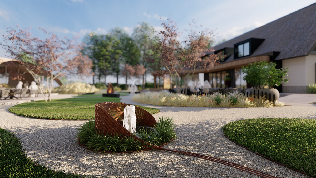 High-end Hoteltuin