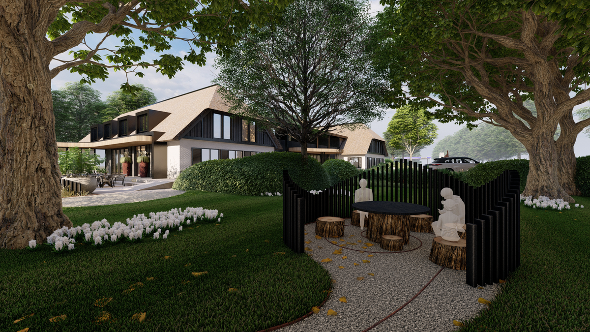 High-end Hoteltuin