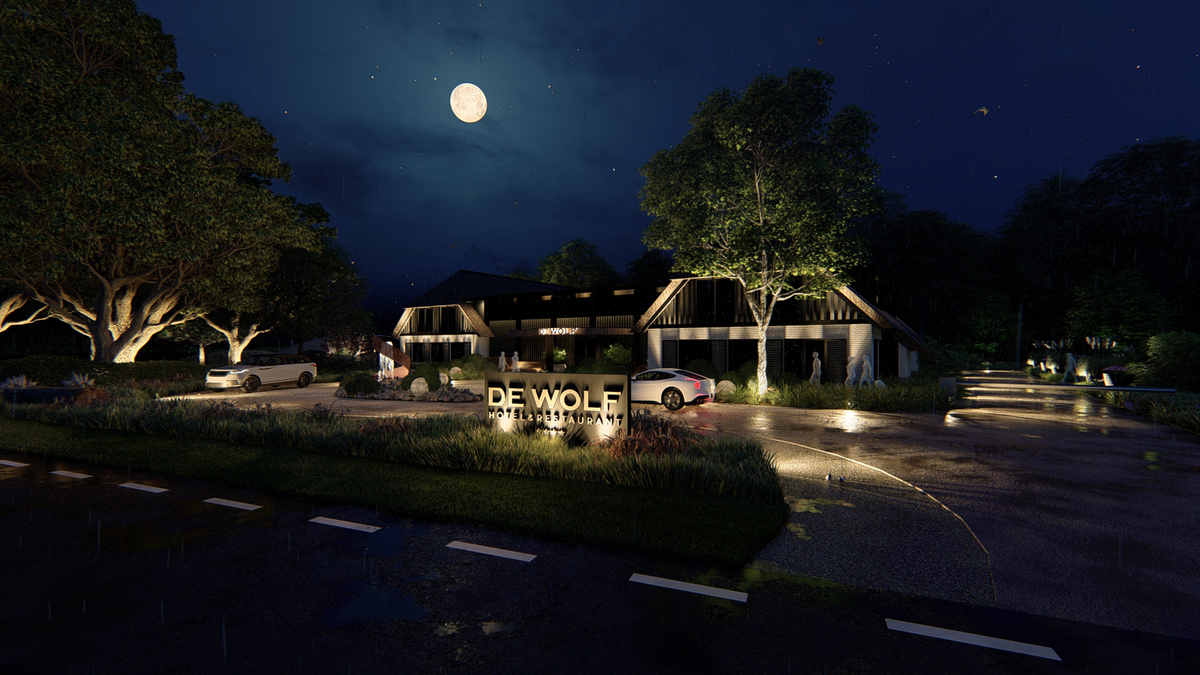High-end Hoteltuin