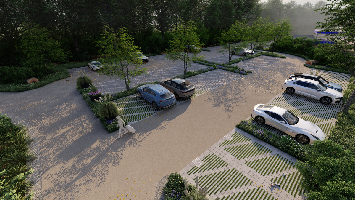 High-end Hoteltuin