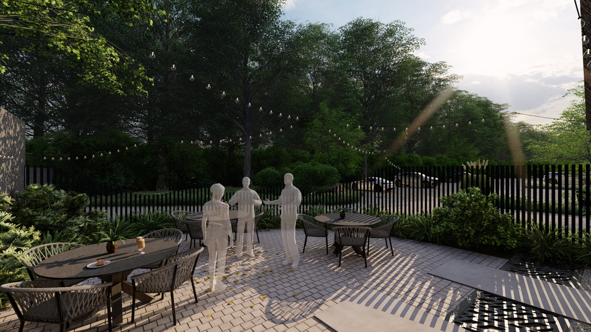 High-end Hoteltuin