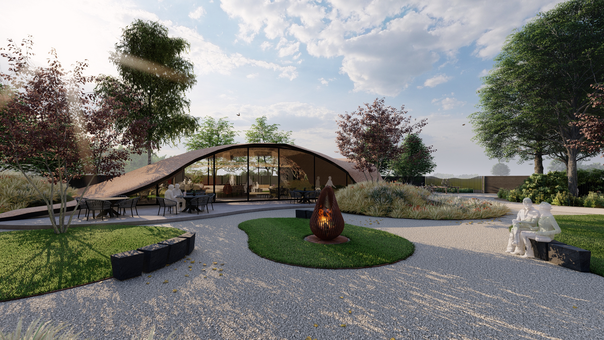 High-end Hoteltuin
