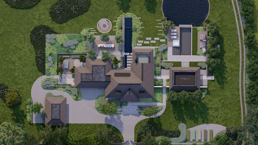 Luxe in lijn met het Landscap